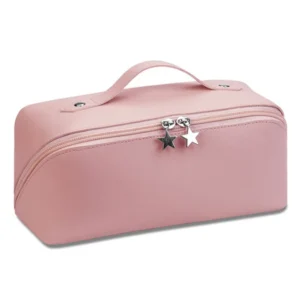 Trousse-De-Maquillage-Cuir-Rose