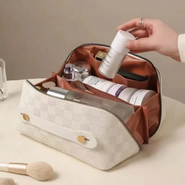 Trousse de Toilette avec Poche Intérieure