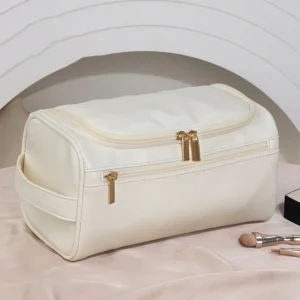 Trousse de Toilette Voyage Femme Cuir