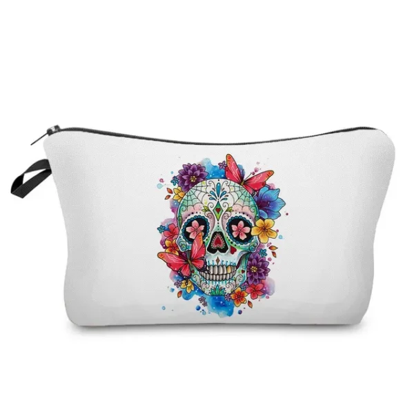 Trousse de Toilette Blanche Calaveras