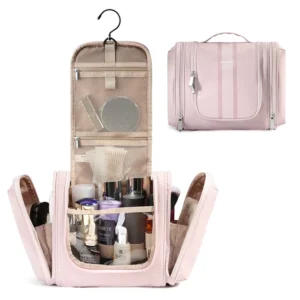 Trousse de Toilette Grand Format Pratique Rose