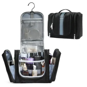 Trousse de Toilette Grand Format Pratique Noir