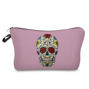 Trousse de Toilette Rose Calaveras