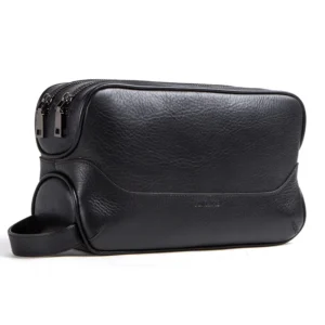 Trousse de Toilette Luxe Garnie pour Homme Noir