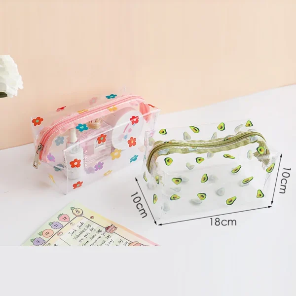 Trousse de Toilette Transparente Design